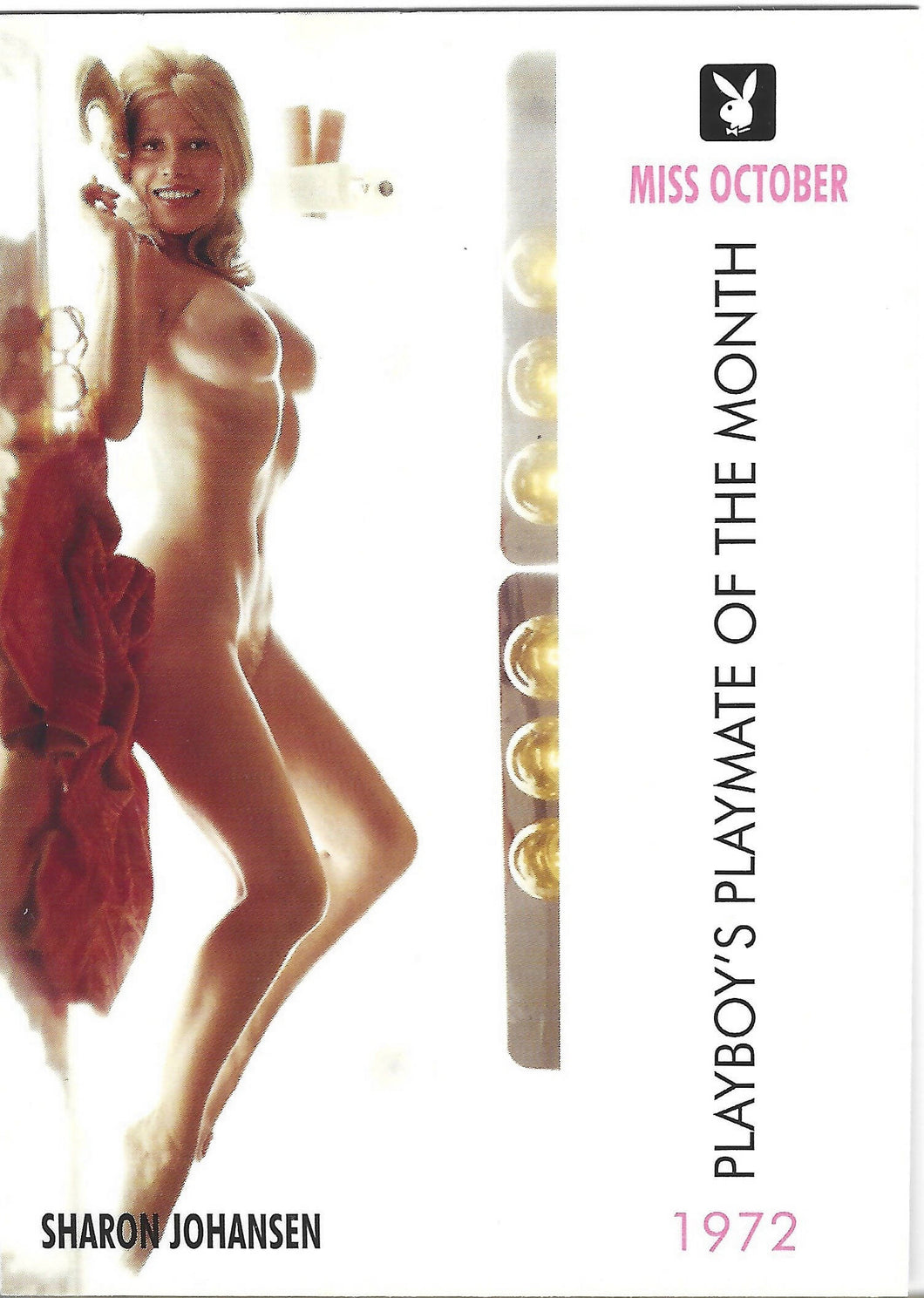 Playboy October Edition Sharon Johansen Card #57