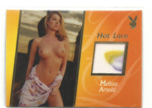 Load image into Gallery viewer, Playboy Lingerie 100th Melissa Arnold Hot Lace Memorabilia Card (Print)

