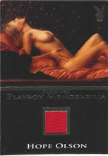 Load image into Gallery viewer, Playboy&#39;s Hard Bodies Hope Olson Gold Foil Archived Memorabilia Card
