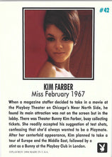 Load image into Gallery viewer, Playboy February Edition Kim Farber Card #42
