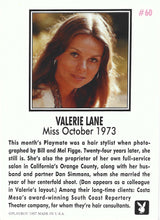 Load image into Gallery viewer, Playboy October Edition Valerie Lane Card #60
