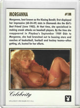 Load image into Gallery viewer, Playboy February Edition Celebrity Morganna Gold Foil Card #1M
