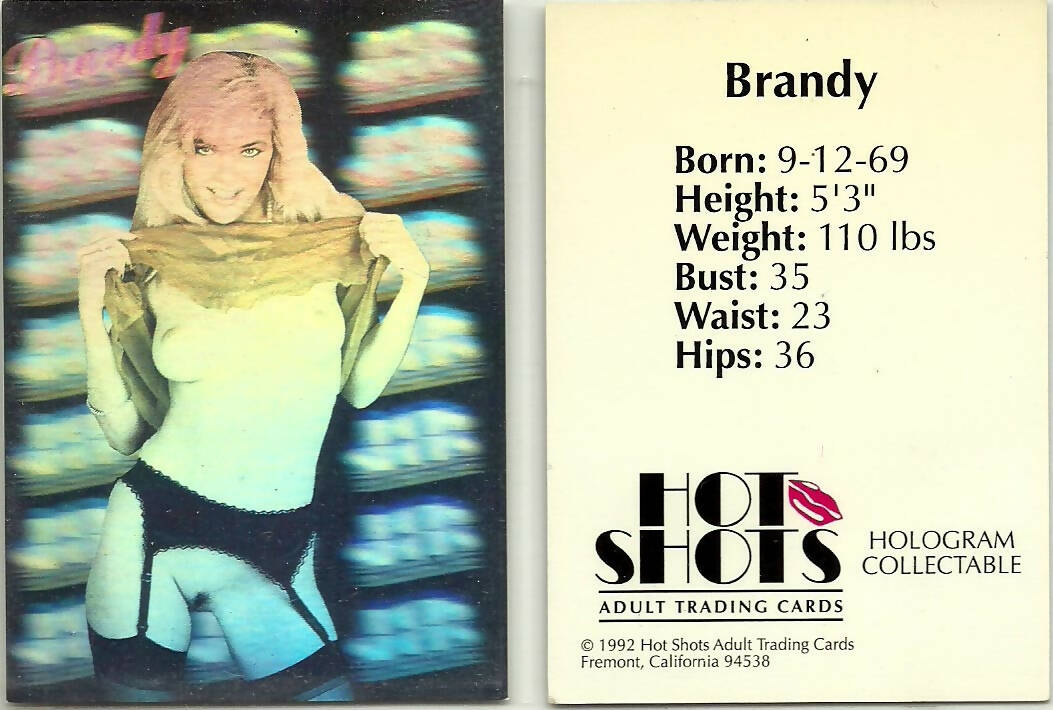 Hot Shots - series 1 - Brandy Hologram card