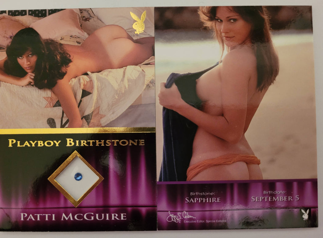 PLAYBOY'S SEXY CENTERFOLDS BIRTHSTONE PATTI McGUIRE
