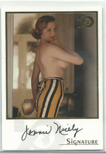 Load image into Gallery viewer, Playboy 50th Anniversary Jonnie Nicely Gold Foil Autograph Card
