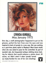 Load image into Gallery viewer, Playboy January Edition Lynnda Kimball Card #66
