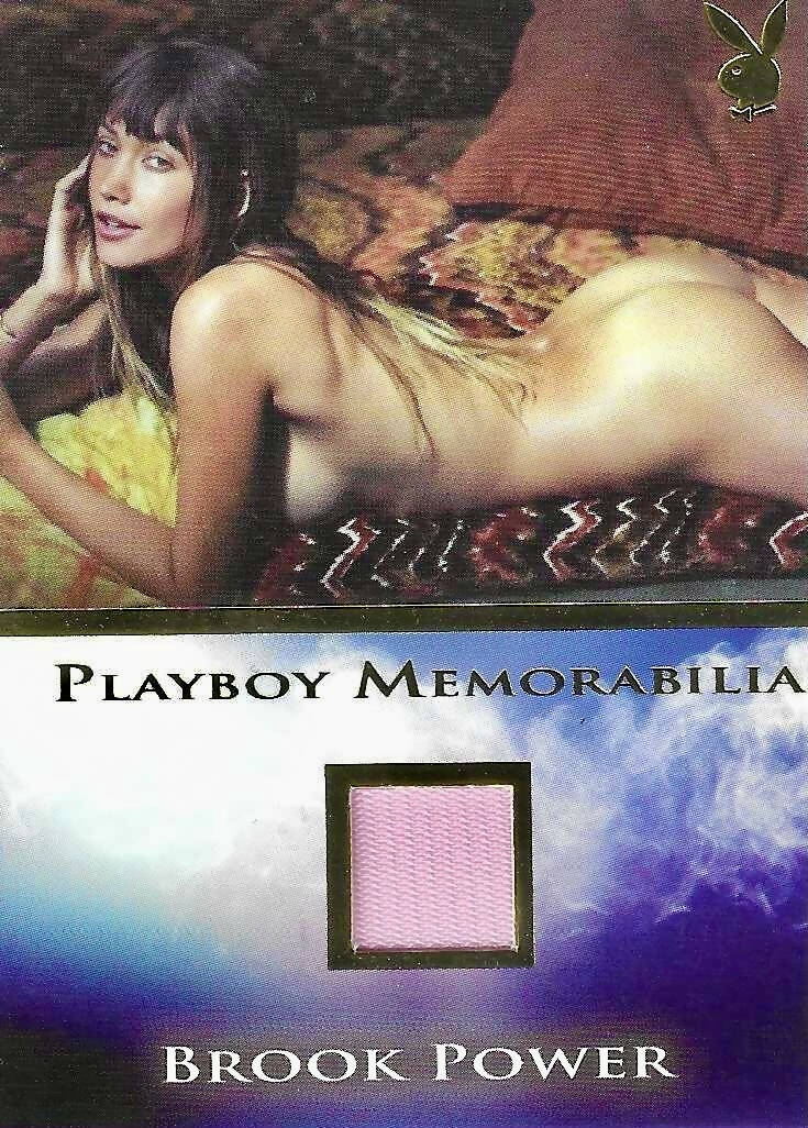 Playboy Daydreams Memorabilia Card Brook Power