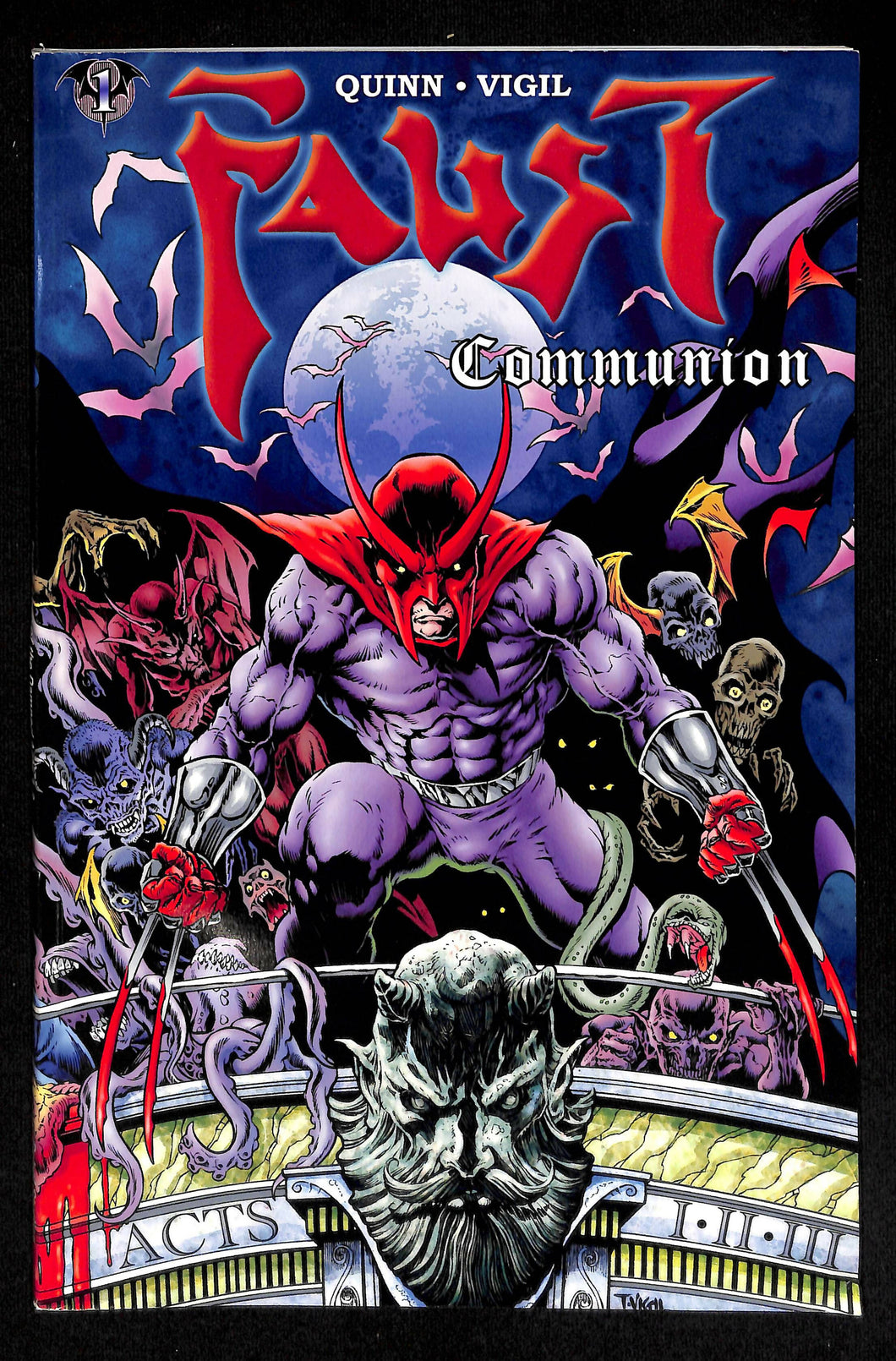 Faust: Love of the Damned - Communion Ed Vol 1 - comic / graphic novel - [Rebel Studios 2001] very fine condition