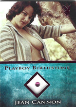 Load image into Gallery viewer, Playboy&#39;s Bare Assets Jean Cannon Pink Foil Birthstone Card
