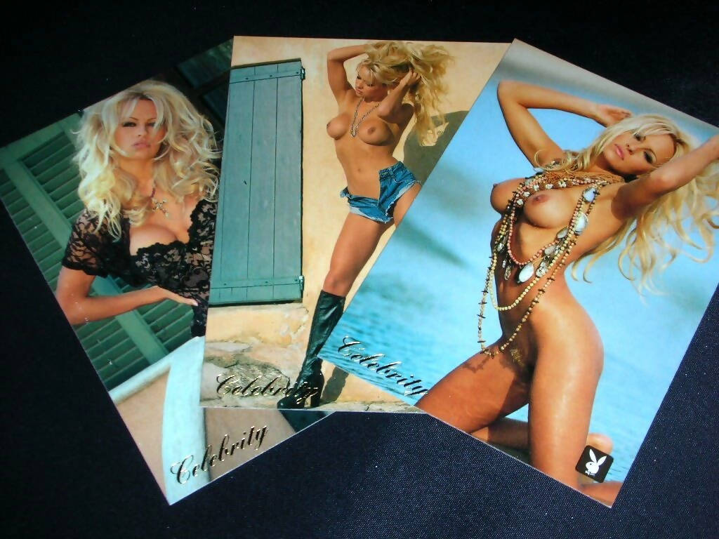 Playboy July Edition Pamela Anderson Gold Chase Set