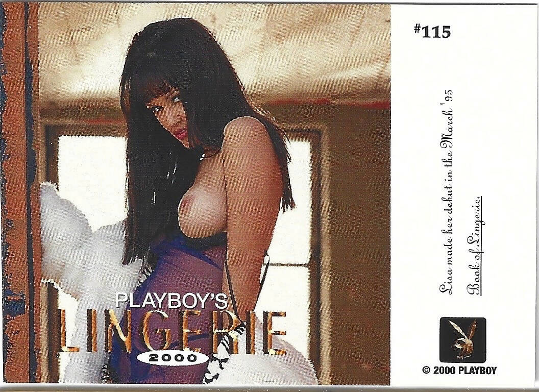 Playboy Lingerie 2000 Lisa Boyle Card #115