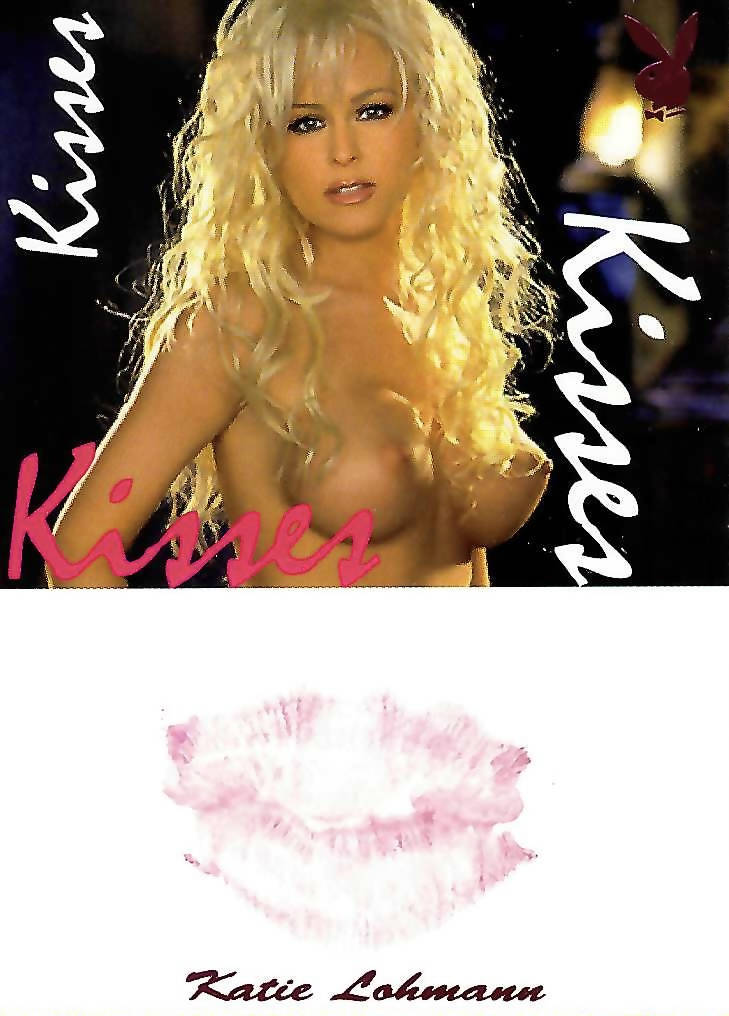 Playboy Centerfold Collector Cards 2000 Thru 2002 Kiss Card Pink Foil Katie Lohmann