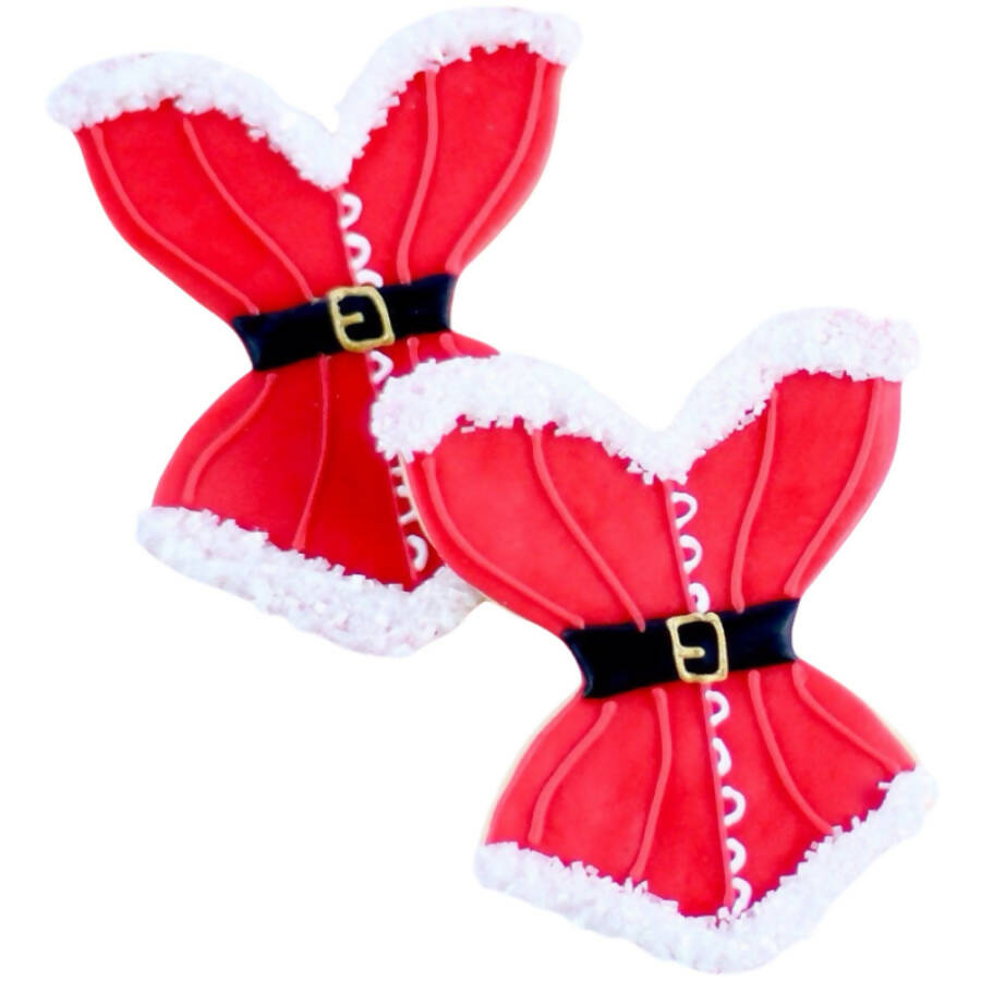 Mrs. Claus Corset Cookies