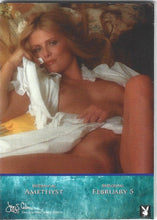 Load image into Gallery viewer, Playboy&#39;s Bare Assets Debra Jo Fondren Pink Foil Birthstone Card
