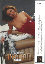 Load image into Gallery viewer, Playboy Lingerie 2000 Genevieve Michelle Unpublished Card #103
