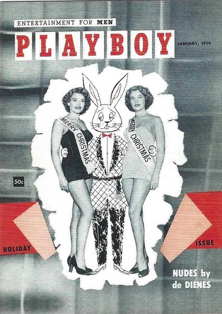 Playboy January Edition Cover Card #1