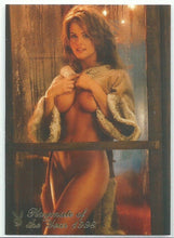 Load image into Gallery viewer, Playboy Centerfold Update 2 Playmate of the Year Karen McDougal Gold Insert Card # 6PY
