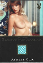 Load image into Gallery viewer, Playboy&#39;s Bare Assets Ashley Cox Gold Foil Archived Memorabilia Card
