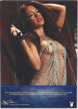 Load image into Gallery viewer, Playboy&#39;s Bare Assets Jessica Burciaga Gold Foil Memorabilia Card

