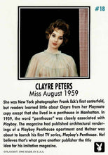 Load image into Gallery viewer, Playboy August Edition #18 Clayre Peters
