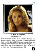 Load image into Gallery viewer, Playboy Centerfold Collector Cards 1997 Thru 1999 #70 Cara Wakelin
