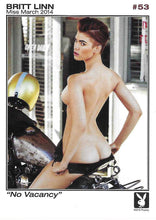 Load image into Gallery viewer, Playboy Centerfold Collector Cards 2011 Thru 2016 #53 Britt Linn

