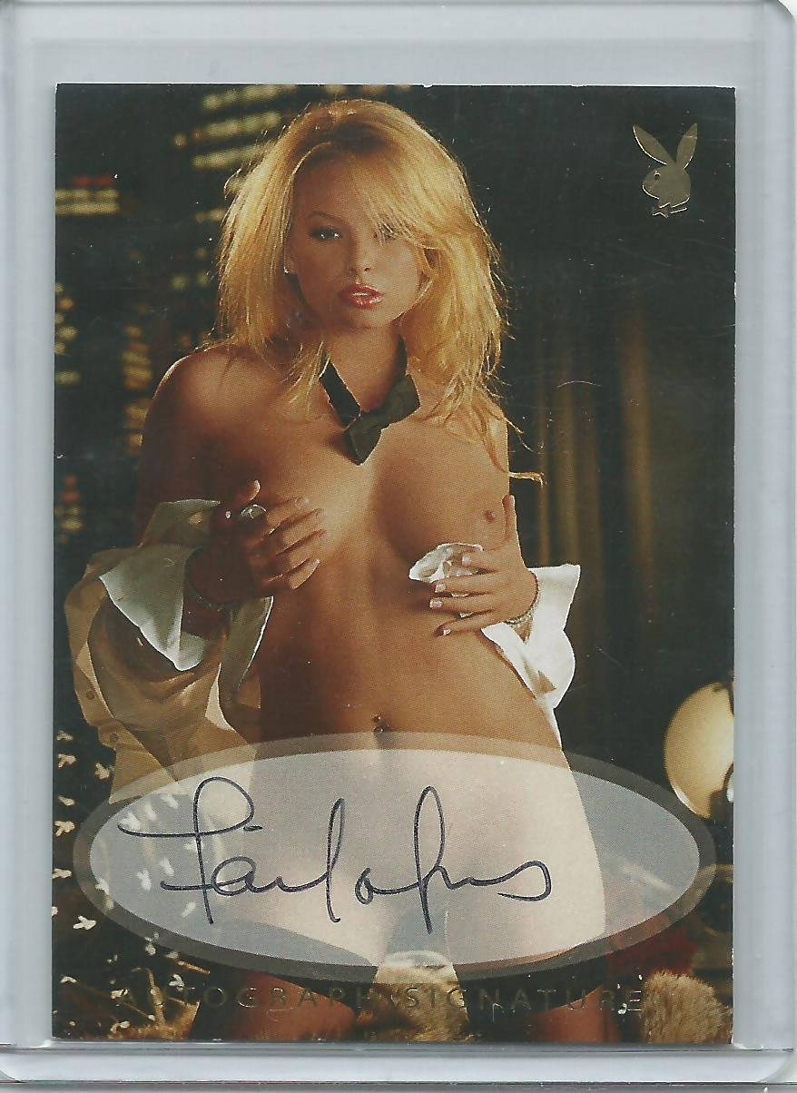 Playboy Too Hot To Handle Tailor James Auto Card TJ2