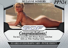 Load image into Gallery viewer, 2021 GOF Picture Perfect Nude Suzanne Somers Card
