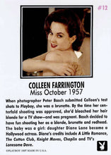 Load image into Gallery viewer, Playboy October Edition #12 Colleen Farrington
