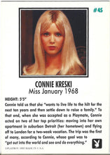 Load image into Gallery viewer, Playboy January Edition Connie Kreski Card #45
