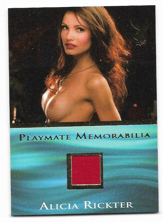 Playboy Barefoot Beauties Alicia Rickter Memorabilia