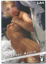 Load image into Gallery viewer, Playboy Voluptuous Vixens Lynn Austin Gold Foil Autographed Card
