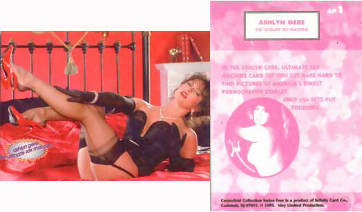 Centerfold Collection - series 4 - Ashlyn Gere The Ultimate Sex Machine promo card