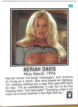 Load image into Gallery viewer, Playboy Centerfold Update 1 (1994 - 1996) Neriah Davis Card #9
