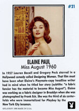 Load image into Gallery viewer, Playboy August Edition #21 Elaine Paul
