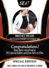 Load image into Gallery viewer, 2021 Girls on Film Special Edition Britney Spears Card
