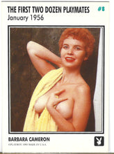 Load image into Gallery viewer, Playboy January Edition Margaret Scott &amp; Barbare Cameron Card #8
