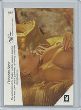 Load image into Gallery viewer, Playboy Playmates Rebecca Scott Autograph Card RS/P 1
