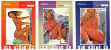 Load image into Gallery viewer, Hot Shots - series &#39;98 Trilogy Part 1 - Promo set [3 cards] Christine, Debbie, Ashley
