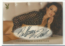 Load image into Gallery viewer, Playboy Sexy Girls Tiffany Taylor Gold Foil Autograph Card 1
