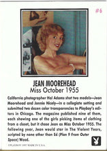 Load image into Gallery viewer, Playboy October Edition Jean Moorehead Card #6
