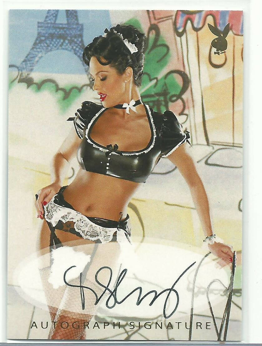 Playboy Too Hot To Handle Tiffany Fallon Autograph Card TF2