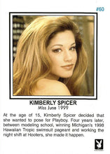 Load image into Gallery viewer, Playboy Centerfold Collector Cards 1997 Thru 1999 #60 Kimberly Spicer
