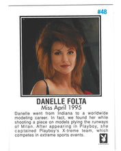 Load image into Gallery viewer, Playboy Centerfold Update 1 (1994 - 1996) Danelle Folta Card #48
