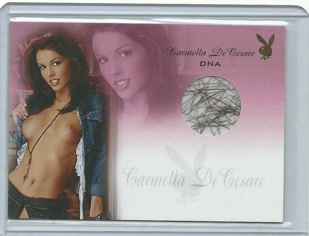Playboy Too Hot To Handle Carmella DeCesare DNA Card
