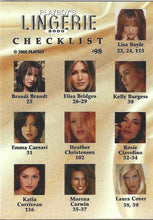 Load image into Gallery viewer, Playboy Lingerie 2000 Checklist Card #98
