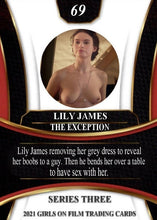 Load image into Gallery viewer, 2021 Girls on Film Series 3 Lily James
