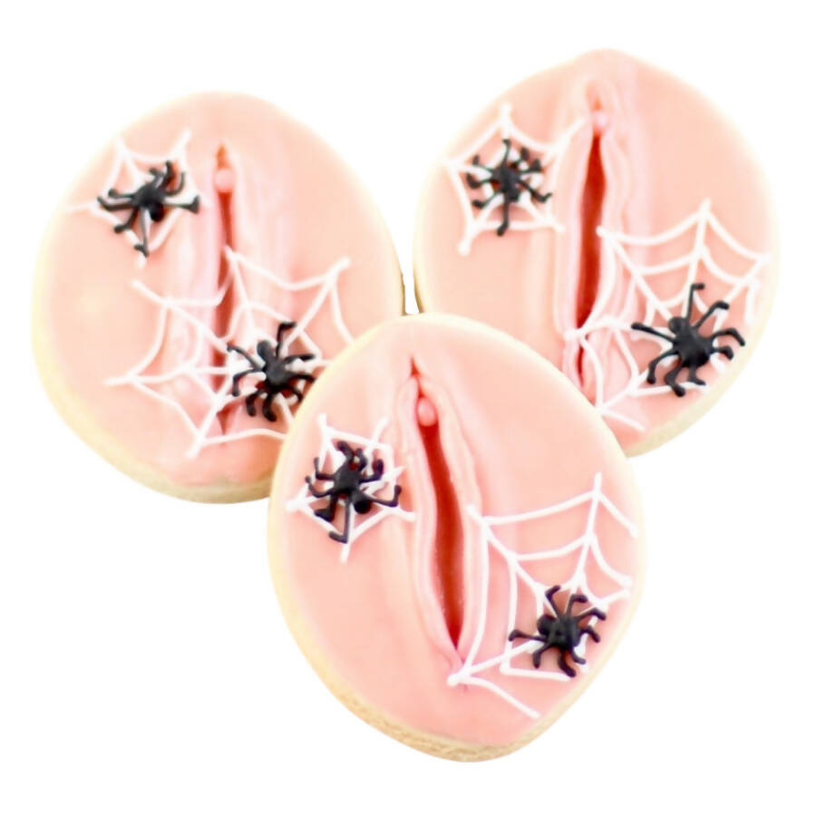 Spiderweb Vagina Cookies