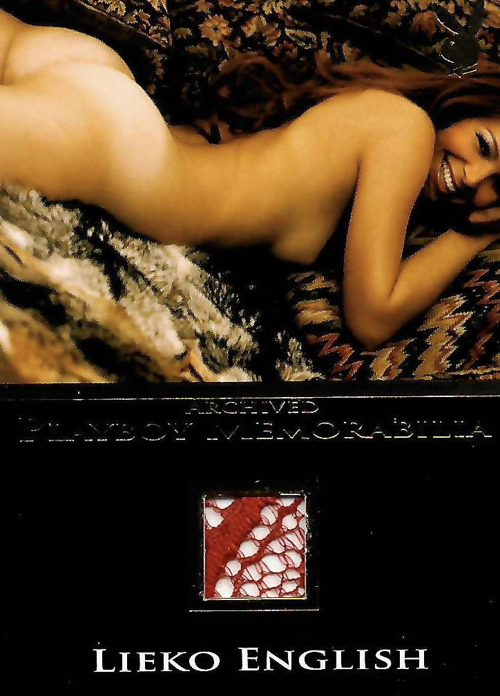 Playboy Girls Next Door Archived Memorabilia Card Lieko English