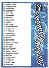 Load image into Gallery viewer, Playboy Bathing Beauties Card #99 Checklist #1
